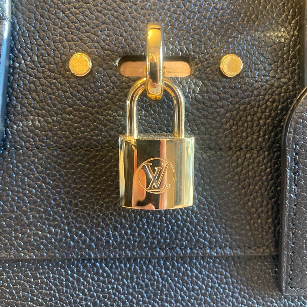 Louis Vuitton City Steamer MM Leather Handbag (Style M53015) - Picture 5 of 6